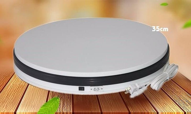 Bàn xoay chụp sản phẩm 360 độ đường kính 35cm