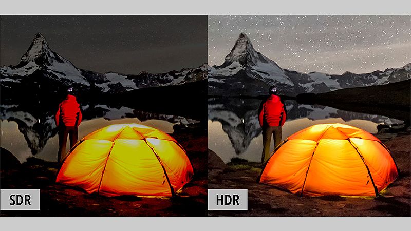 Sự khác biệt giữa ảnh thường và ảnh HDR